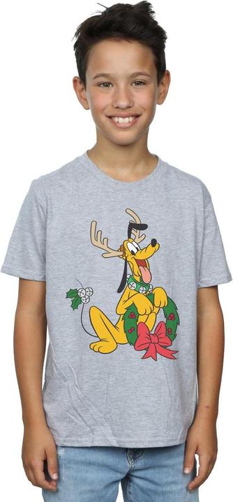 Immagine prodotto Disney Pluto Christmas Reindeer Maglietta Ragazzi (140, 146)