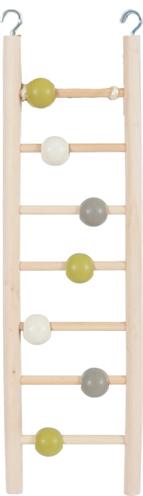 Actual product image Zolux Ladder Hout 7 Treden Met Kralen