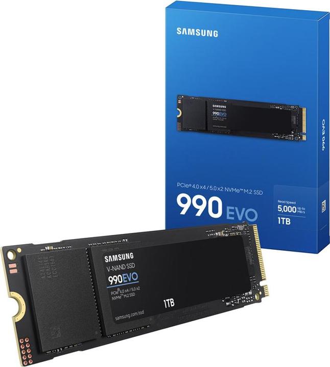 Produktbild Samsung 990 EVO (1000 GB, M.2 2280)