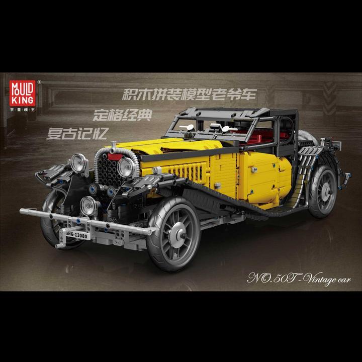 Actual product image Mould King Vintage car 50T