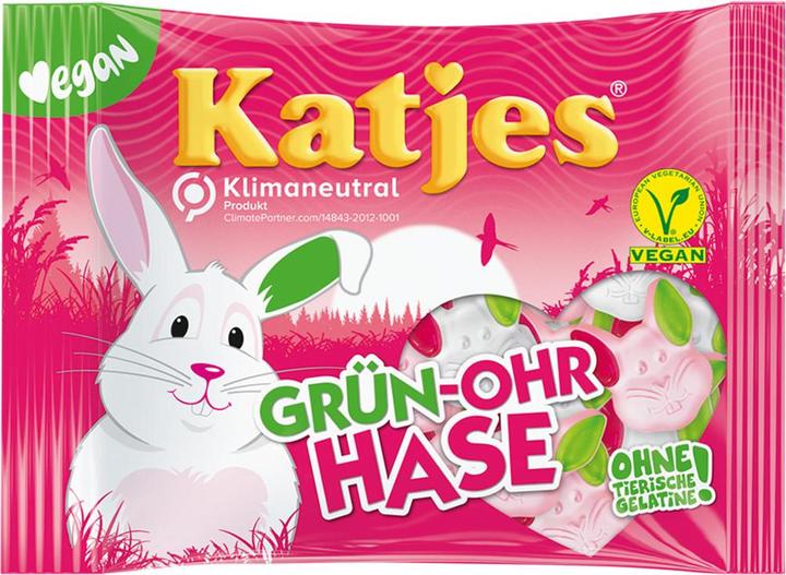 Immagine prodotto Katjes Coniglio dalle orecchie verdi (175 pz., 175 g)
