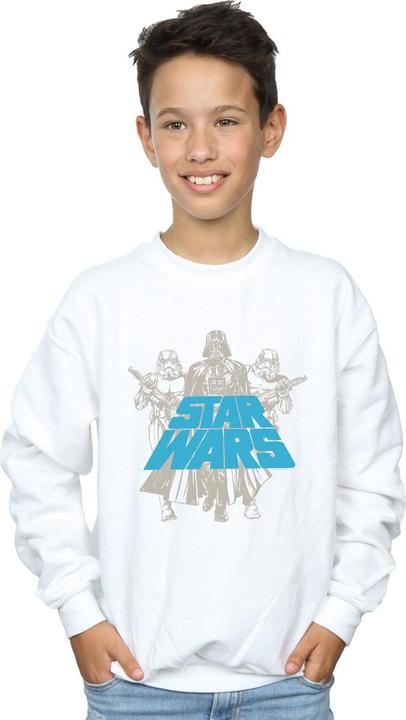 Actual product image Star Wars Boys Vintage Empire Sweatshirt (140, 146)