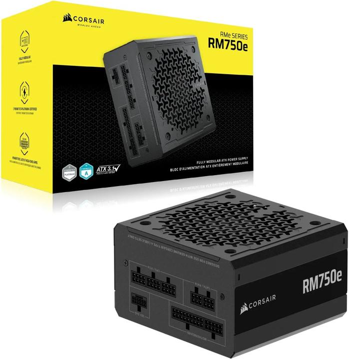 Actual product image Corsair RM750e (750 W)