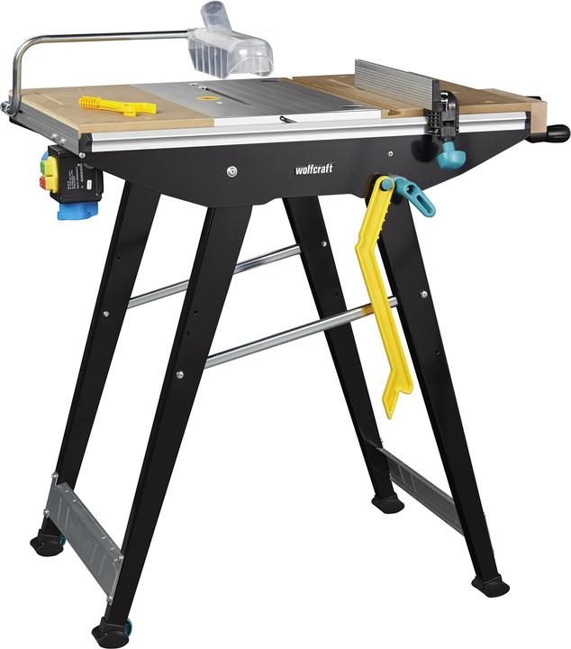 wolfcraft Master Cut 1500 Lavoro e tavolo macchina CH (50 cm, 78 cm)