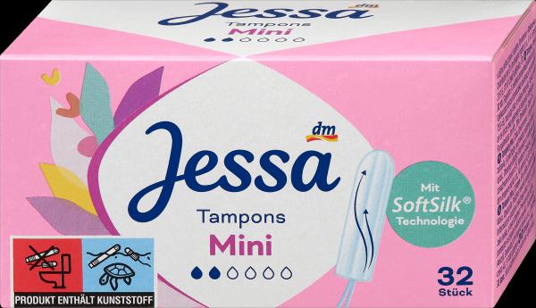 Actual product image dm Jessa Tampons Mini (32 x, Mini)