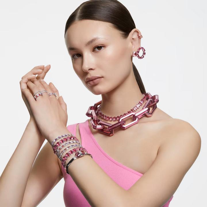 Produktbild Swarovski Vittore Ring Rundschliff Weiss (50)