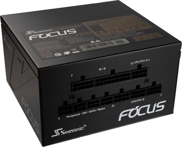 Actual product image Seasonic Focus GX (750 W)