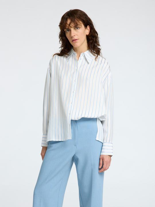 Actual product image Selected Femme Regular fit striped shirt (36)