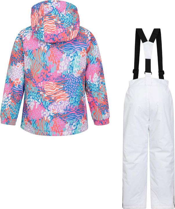 Actual product image Mountain Warehouse Childrens/Kids Printed Ski Jacket & Trousers (146, 152)