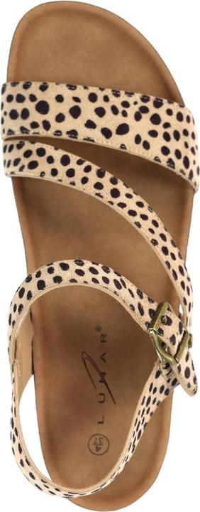 Actual product image Lunar Womens/Ladies Muster Wedge Sandals (39)
