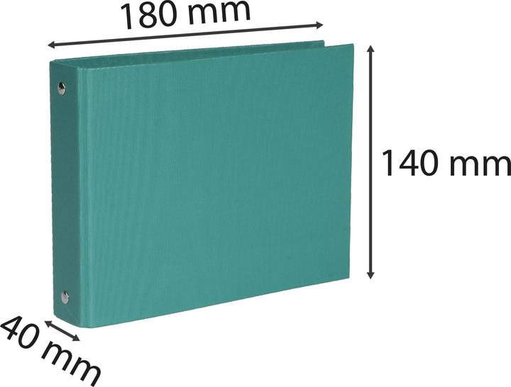 Produktbild Exacompta Ringbücher (A6, 40 mm, 160 Stück)
