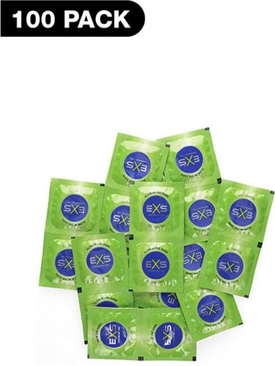Image du produit EXS Glow in the Dark Condoms (100 pcs)