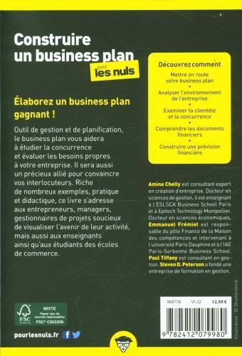 Produktbild Construire un business plan pour les nuls (Französisch, Chelly A., Frémiot E., Peterson S., Tiffany P., 2022)