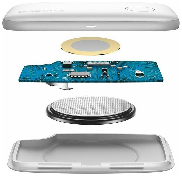 Produktbild Baseus Intelligent T2 ropetype anti-loss device White (Android, iOS)