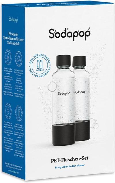 Actual product image Sodapop Sparkling water bottles