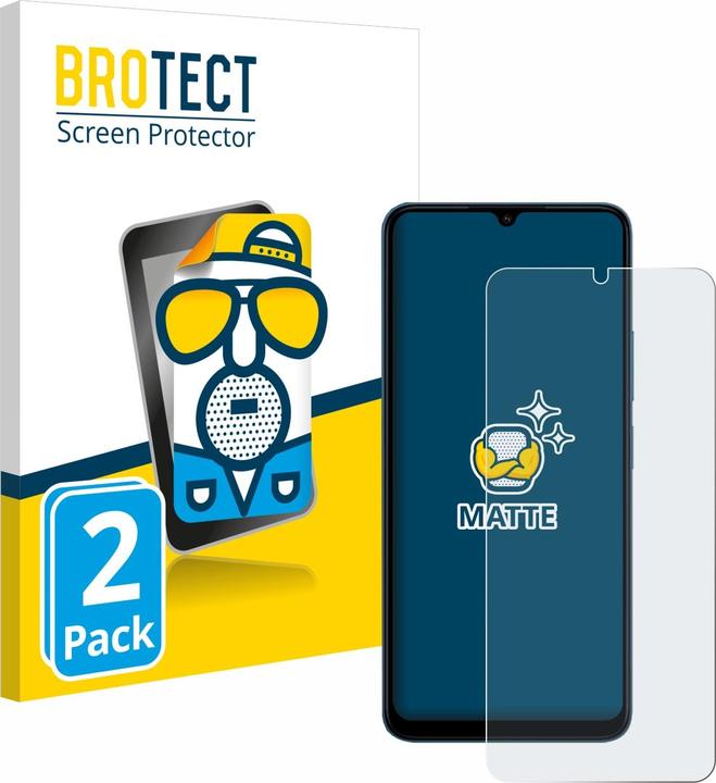 Image du produit BROTECT Film de protection antireflet Protection d'écran mat (2 pièce(s), Xiaomi Redmi 13C)