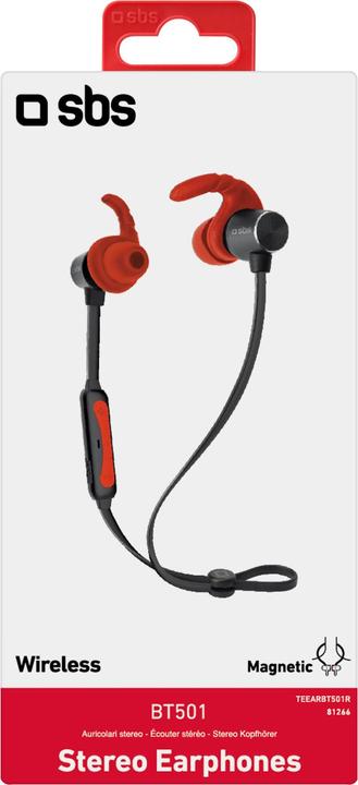 Produktbild SBS Kabelloses magnetisches Headset BT501 (50 h, Kabellos)