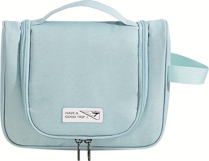 Only-Bags.Store Chic Wabi-Sabi Stil grosse Kapazität Travel Toiletry Bag mit Haken - Portable Cosmetic Organizer