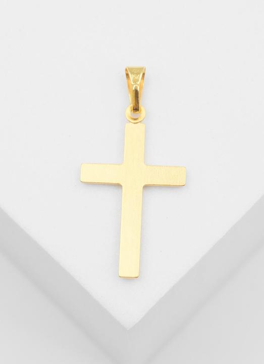 Produktbild Muau Kreuz (Gelbgold, Weissgold)