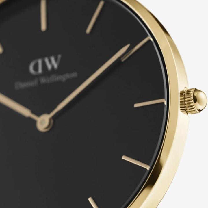 Immagine prodotto Daniel Wellington Classic Petite Evergold Black (36 mm) (Orologio da polso analogico, 36 mm)