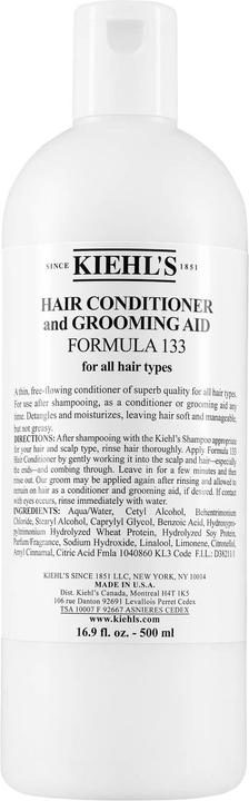 Actual product image Kiehl's Hair Conditioner And Grooming Aid Formula 133 (500 ml)
