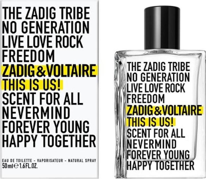Actual product image Zadig & Voltaire This is Us! - Eau de Toilette (Eau de toilette, 50 ml)