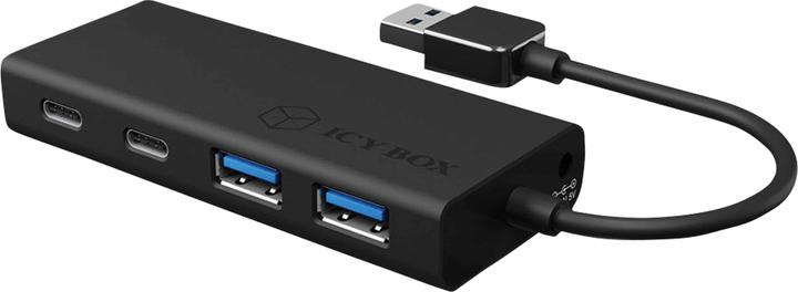 Icy Box IB-HUB1426-U3 (USB-A, 4 Porti)