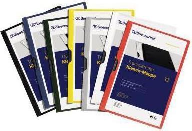 Produktbild Soennecken Klemmmappe Verwendung für Papierformat: DIN A4 Werkstoff: Hartfolie (A4, 1 x)