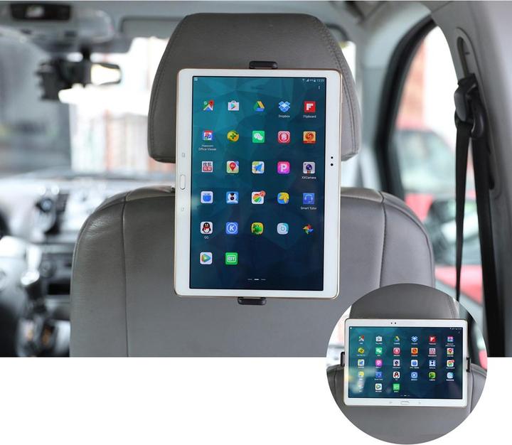 Image du produit Maclean Support de tablette de voiture monté sur appuie-tête universel