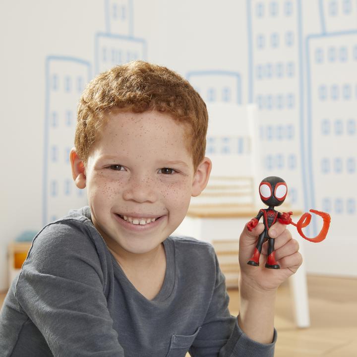 Productafbeelding Hasbro Spidey & Amazing Friends Helden Figuur - Miles Morales