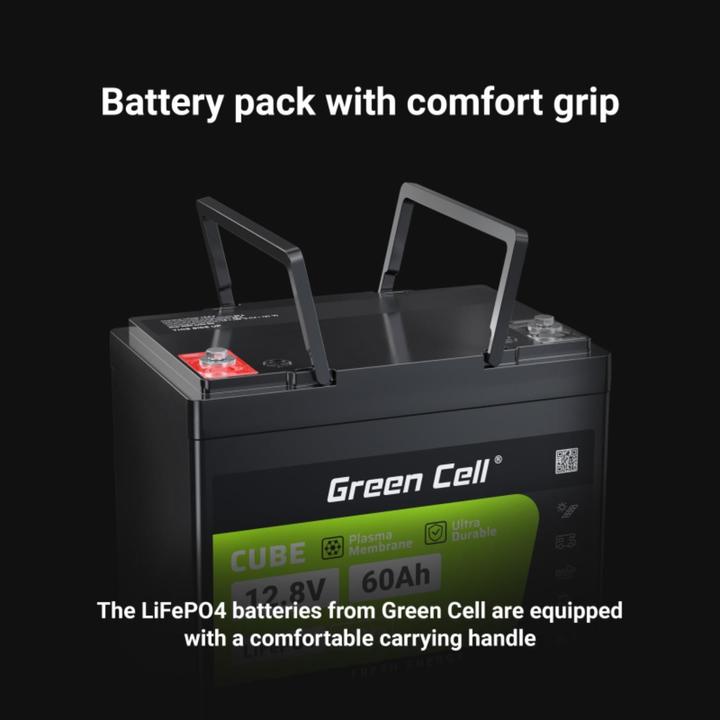 Produktbild GreenCell Akku (12.80 V, 60 Ah)