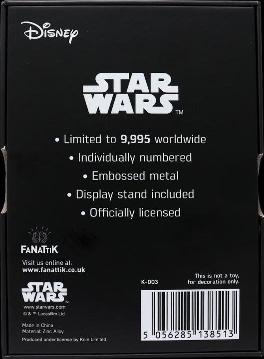 Image du produit Fanattik Star Wars: Lingots de métal - Battle for Hoth Limited Edition
