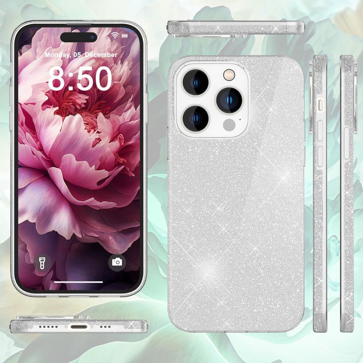Actual product image Nalia Glitter cover (Apple iPhone 15 Pro Max)