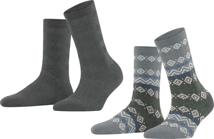 Produktbild Esprit Fair Isle 2-Pack Damen (2er Pack, 35 - 38)