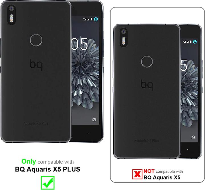 Actual product image Cadorabo Jeans Optik (BQ Aquaris X5 Plus)