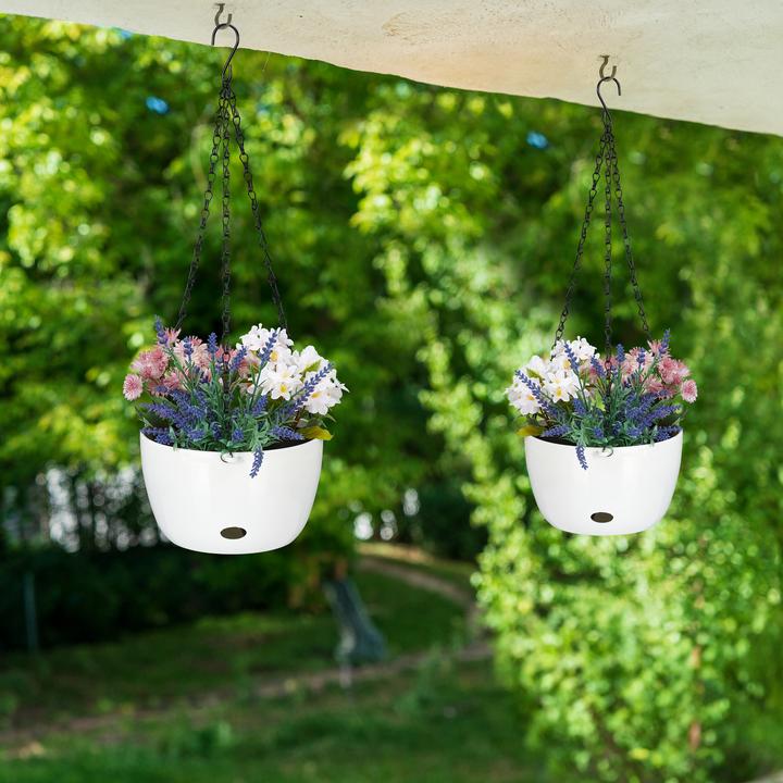Actual product image Relaxdays 2x hanging basket (20.50 cm)