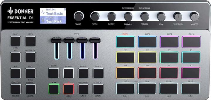Immagine prodotto Donner D1 - Automat perkusyjny Beat Machine