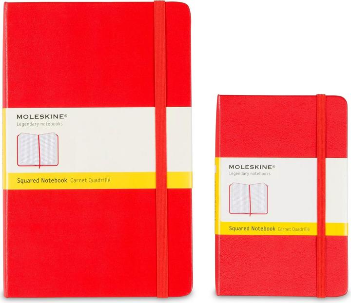 Immagine prodotto Moleskine Quaderno quadrato, copertina rigida (A5, Quadretti, Copertina rigida)