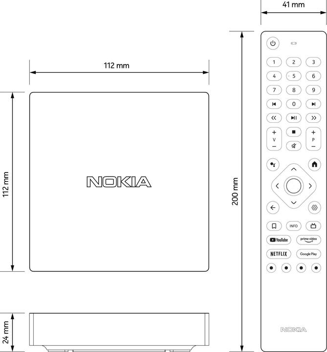 Produktbild Nokia Streaming box 8000 (8 GB, Android 10)