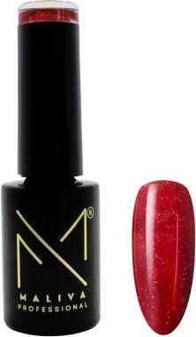 Immagine prodotto Maliva Vernice gel 079 UV/LED (Rouge Luxery Glimmer, Smalto per unghie effetto gel)