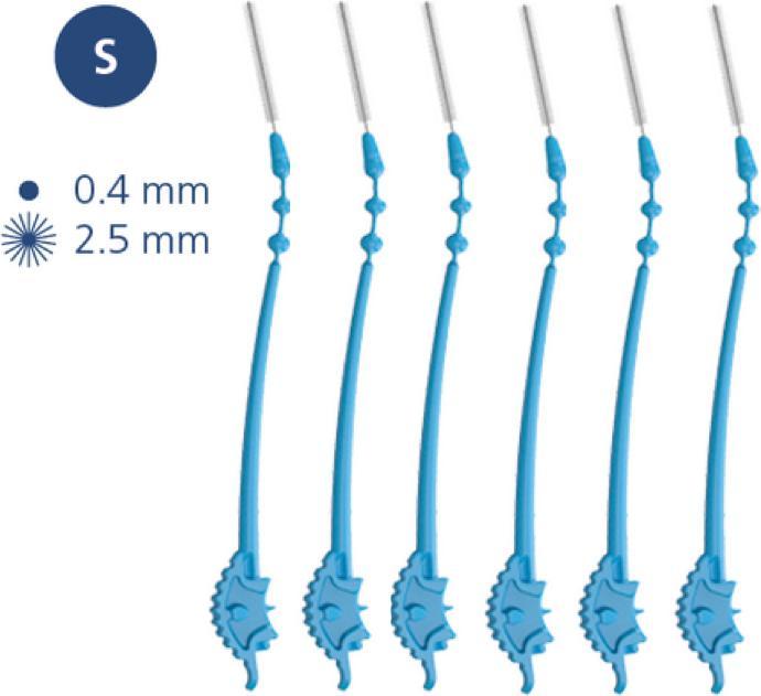 Produktbild Paro slider refill-brushes S (6 x, 2.50 mm)