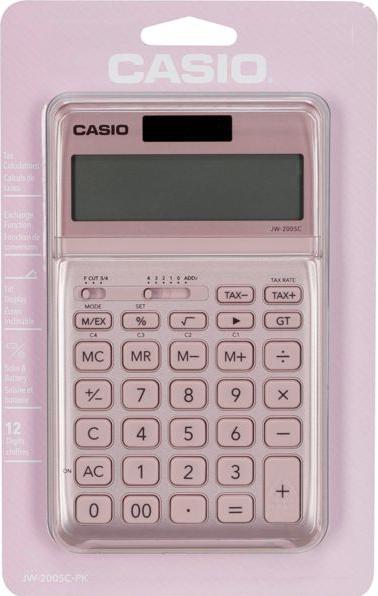 Actual product image Casio Desktop calculator JW200SCPK 12 digits pink (Batteries)