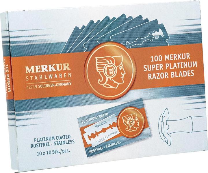 Immagine prodotto Merkur Rasoio Blade 910 Super Platinum (100 x)