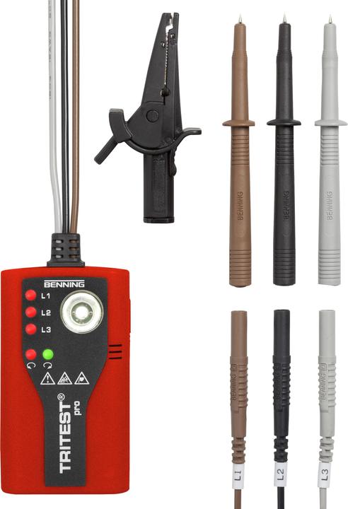 Produktbild Benning TRITEST pro Drefeldrichtungsan (CAT III 300V)