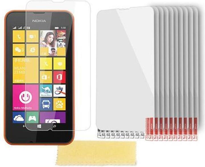 Productafbeelding Cadorabo 10x beschermende folie (1 Stuk, Nokia Lumia 530)