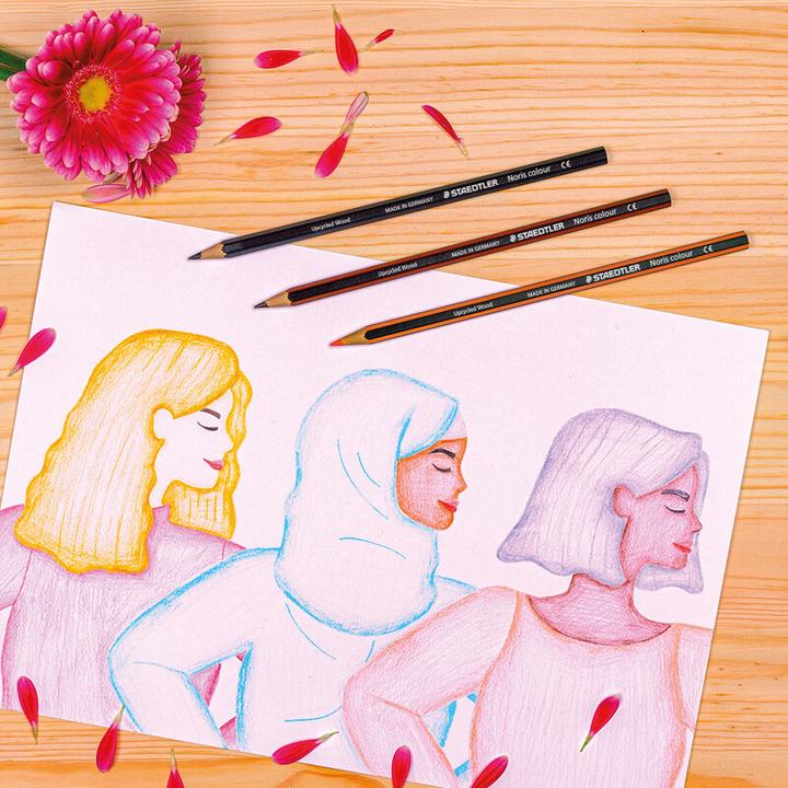 Actual product image Staedtler Noris colour 185 coloured pencil cardboard box with 12 pieces, assorted, special edition (12 colours, 12 x)