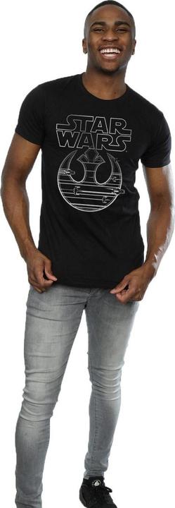 Produktbild Star Wars The Last Jedi Resistance Logo Metallic TShirt (M)