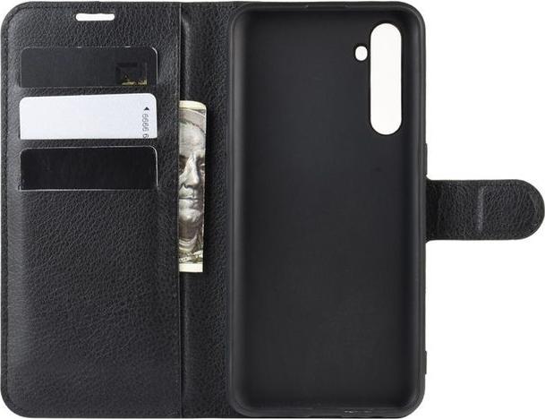 Produktbild MU Classic Litchi Leder Bookcover Series (Realme XT, Realme X2)