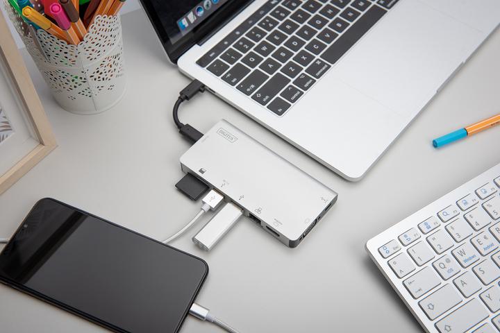 Immagine prodotto Digitus DA-70866 (USB-C, 8 Porti)