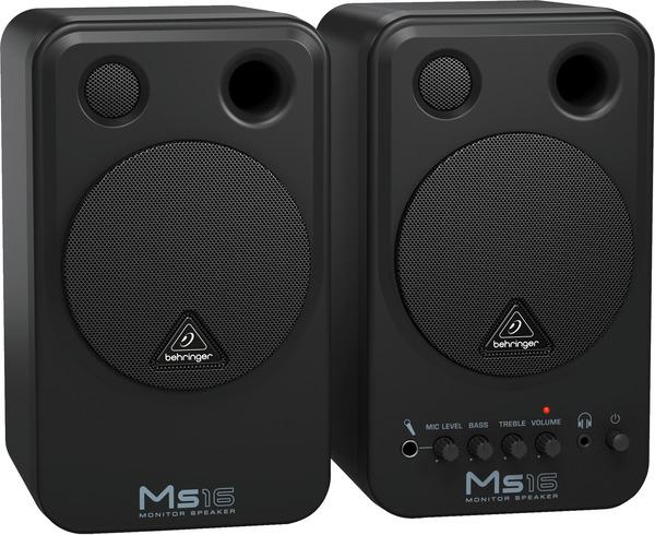 Immagine prodotto Behringer Ms16 (Attivo, Coppia, 1x 16 W)